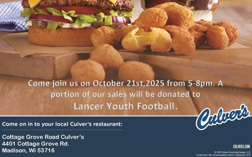 LYF Culver's Night!
